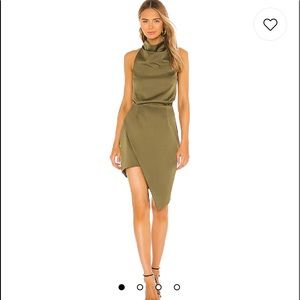 Elliat Camo Green Olive Khaki Dress high neck
